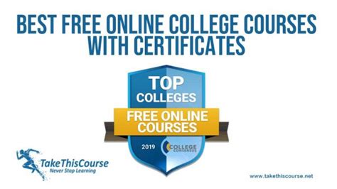 The 10 Best Sites for Free College Courses Online .